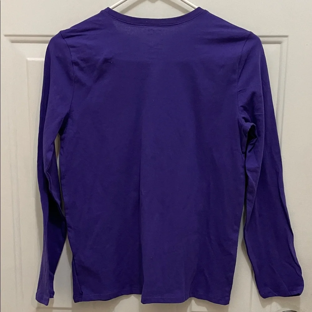 The Children's Place Vibrant Purple Long Sleeve Tee